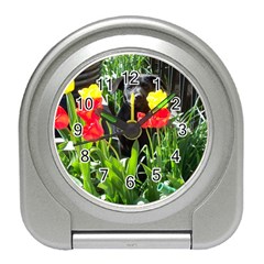 Black GSD Pup Desk Alarm Clock