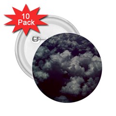 Through The Evening Clouds 2 25  Button (10 Pack)