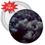 Through The Evening Clouds 3  Button (10 pack) Front