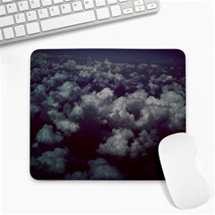 Through The Evening Clouds Large Mouse Pad (rectangle)