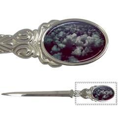 Through The Evening Clouds Letter Opener