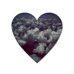 Through The Evening Clouds Magnet (heart) by ArtRave2