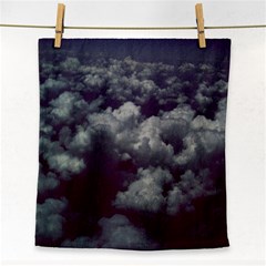 Through The Evening Clouds Face Towel by ArtRave2