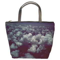 Through The Evening Clouds Bucket Handbag by ArtRave2