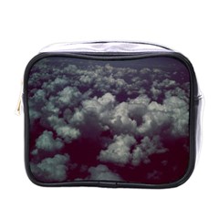 Through The Evening Clouds Mini Travel Toiletry Bag (one Side)