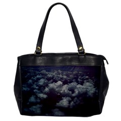 Through The Evening Clouds Oversize Office Handbag (one Side) by ArtRave2