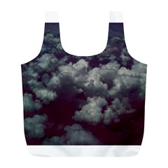 Through The Evening Clouds Reusable Bag (l)