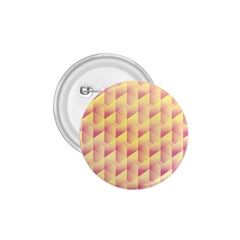 Geometric Pink & Yellow  1 75  Button