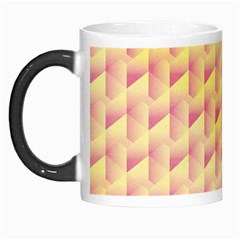 Geometric Pink & Yellow  Morph Mug