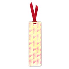 Geometric Pink & Yellow  Small Bookmark by Zandiepants