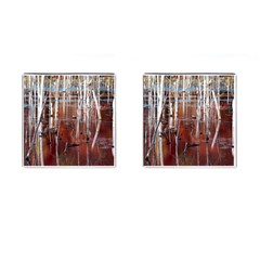 Automn Swamp Cufflinks (square) by cgar