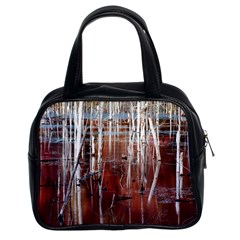 Automn Swamp Classic Handbag (two Sides)