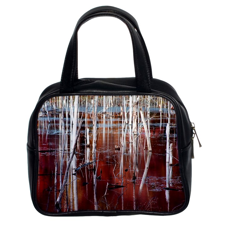 Automn Swamp Classic Handbag (Two Sides)