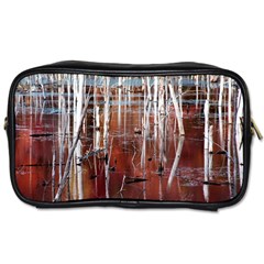 Automn Swamp Travel Toiletry Bag (one Side) by cgar