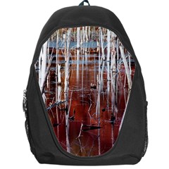 Automn Swamp Backpack Bag by cgar