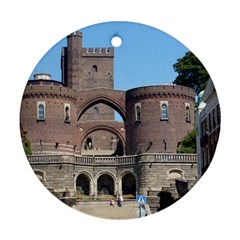 Helsingborg Castle Round Ornament by StuffOrSomething