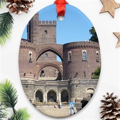 Helsingborg Castle Oval Ornament by StuffOrSomething