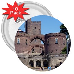 Helsingborg Castle 3  Button (10 Pack) by StuffOrSomething