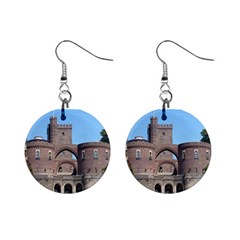 Helsingborg Castle Mini Button Earrings by StuffOrSomething