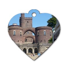 Helsingborg Castle Dog Tag Heart (two Sided) by StuffOrSomething