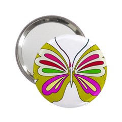 Color Butterfly  Handbag Mirror (2 25 ) by Colorfulart23