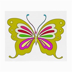 Color Butterfly  Glasses Cloth (small) by Colorfulart23