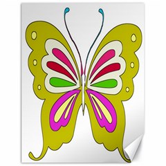 Color Butterfly  Canvas 18  X 24  (unframed)