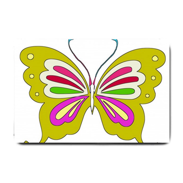 Color Butterfly  Small Door Mat