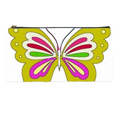 Color Butterfly  Pencil Case by Colorfulart23