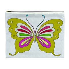 Color Butterfly  Cosmetic Bag (xl)