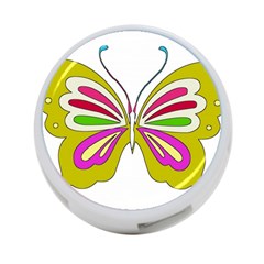 Color Butterfly  4-port Usb Hub (one Side) by Colorfulart23