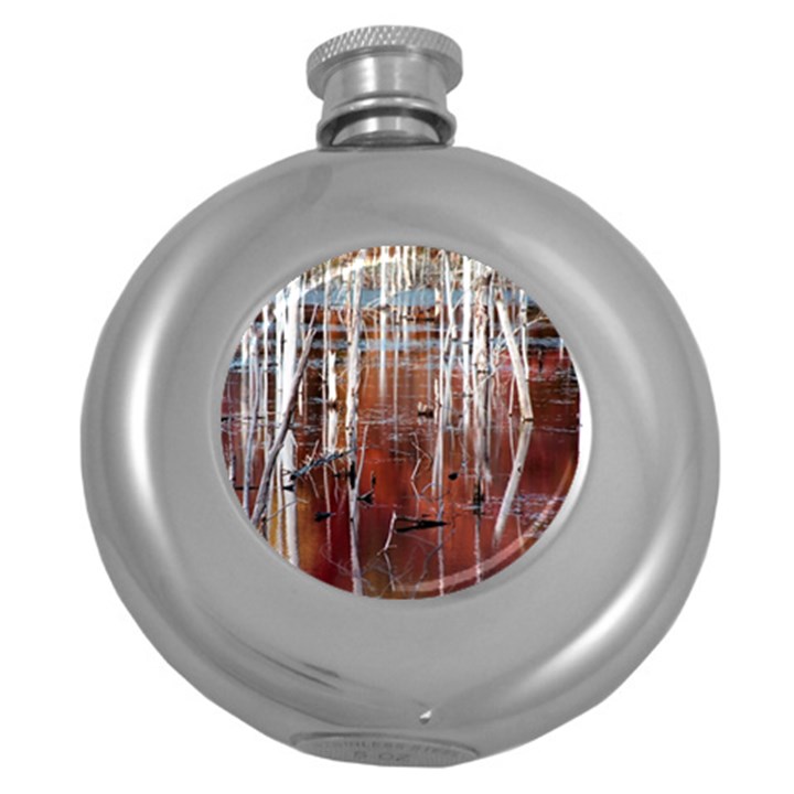 Swamp2 Filtered Hip Flask (Round)