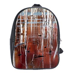 Swamp2 Filtered School Bag (xl) by cgar