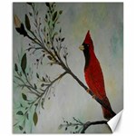 Sweet Red Cardinal Canvas 8  x 10  (Unframed) 8.15 x9.66  Canvas - 1