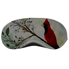 Sweet Red Cardinal Sleeping Mask