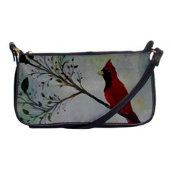 Sweet Red Cardinal Evening Bag by rokinronda