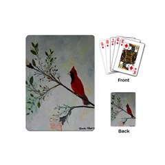 Sweet Red Cardinal Playing Cards (mini)