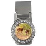 Deer in Nature Money Clip (CZ) Front