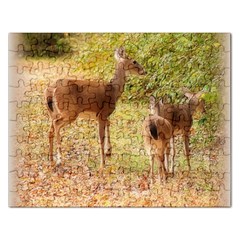 Deer In Nature Jigsaw Puzzle (rectangle)