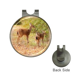 Deer In Nature Hat Clip With Golf Ball Marker