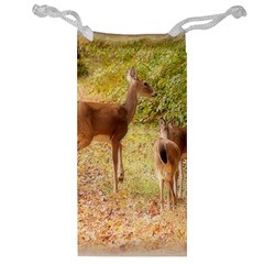 Deer In Nature Jewelry Bag