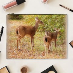 Deer In Nature Cosmetic Bag (xl)