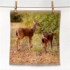 Deer In Nature Face Towel by uniquedesignsbycassie