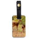 Deer in Nature Luggage Tag (One Side) Front