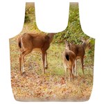 Deer in Nature Reusable Bag (XL) Back