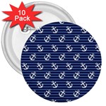 Boat Anchors 3  Button (10 pack) Front