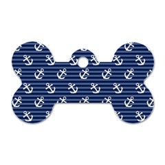 Boat Anchors Dog Tag Bone (one Sided)