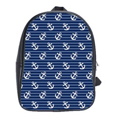 Boat Anchors School Bag (large)