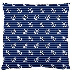 Boat Anchors Large Cushion Case (two Sided) 