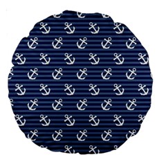 Boat Anchors 18  Premium Round Cushion  by StuffOrSomething